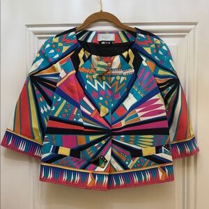 Emilio Pucci Colorful Abstract Jacket